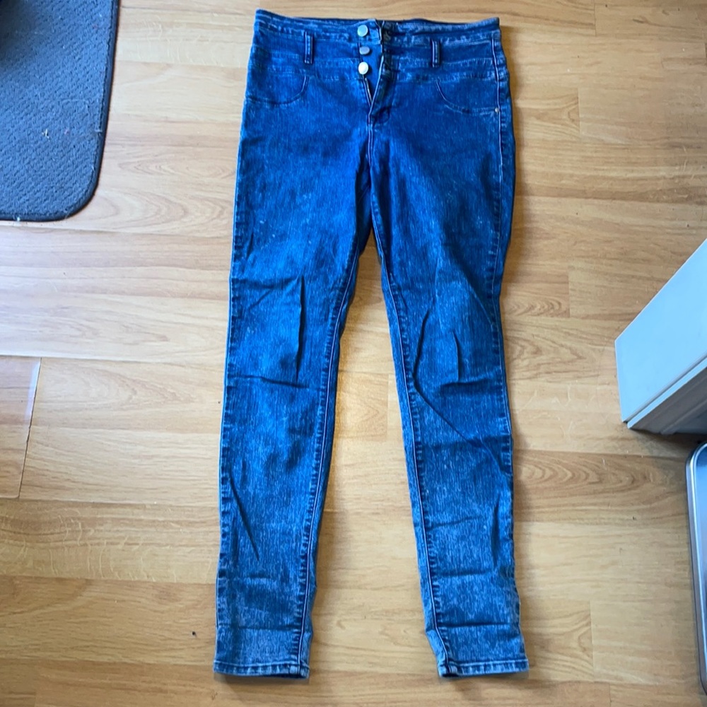 Refuge high waist skinny jeans size 10